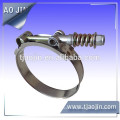 T-spring hose clamp,T-bolt clamp